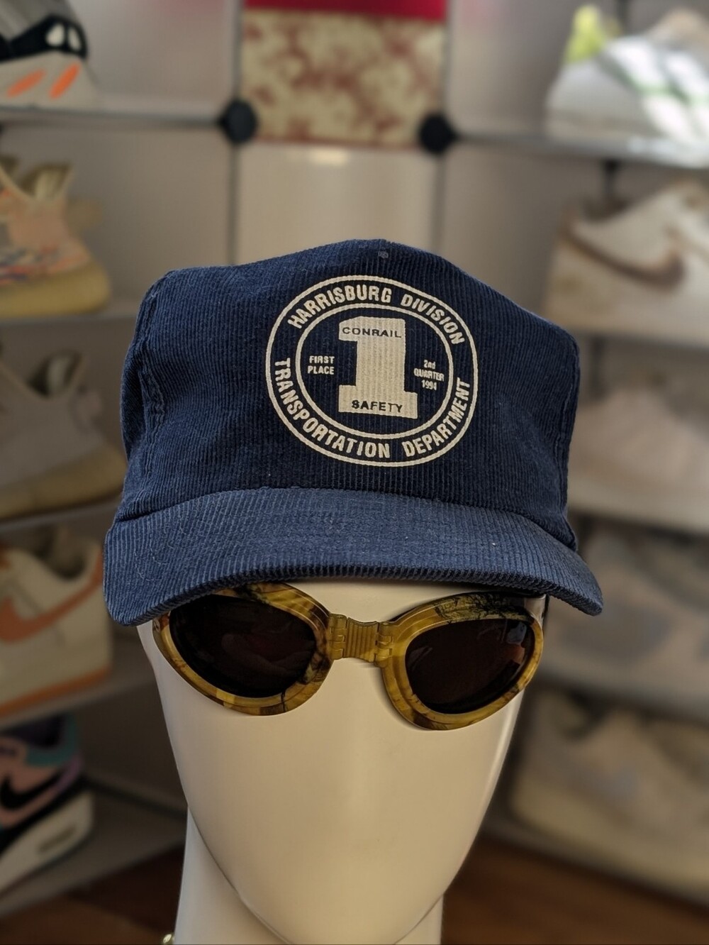 Conrail Safety Vintage Railroad Hat (OS)